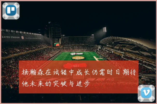 杨瀚森在试错中成长仍需时日期待他未来的突破与进步
